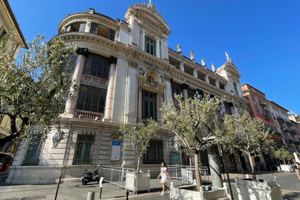 Spacious 3 Bedroom Flat Nice Center - Magnificent View-Parking Exterior photo