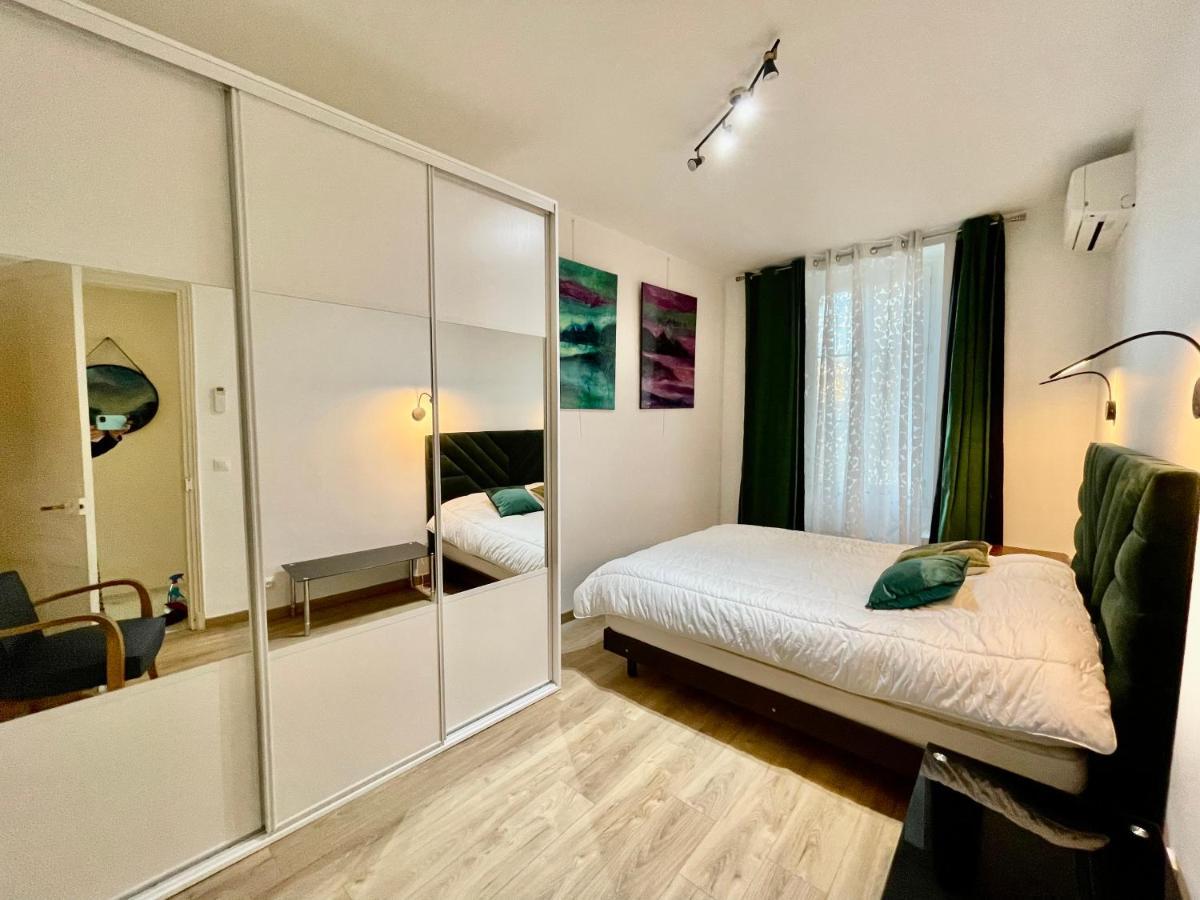 Spacious 3 Bedroom Flat Nice Center - Magnificent View-Parking Exterior photo