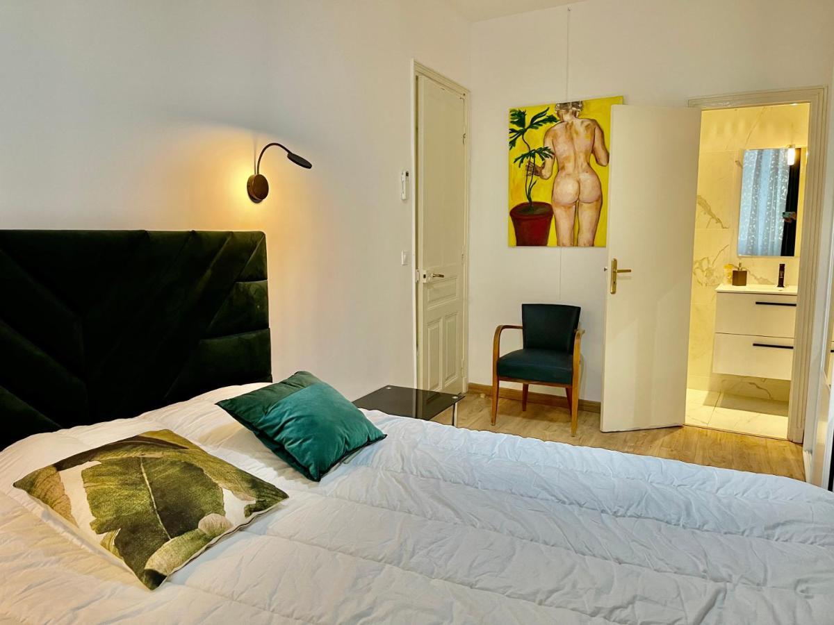 Spacious 3 Bedroom Flat Nice Center - Magnificent View-Parking Exterior photo