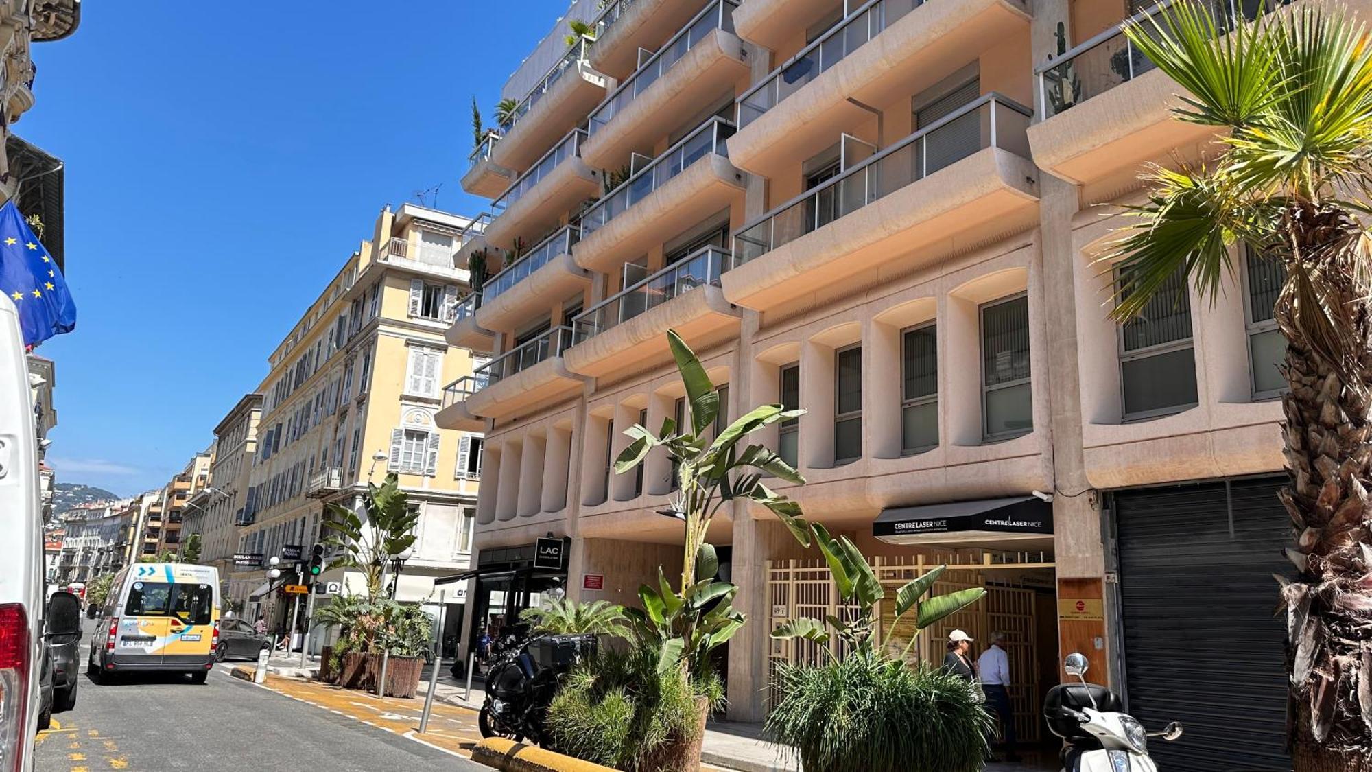 Spacious 3 Bedroom Flat Nice Center - Magnificent View-Parking Exterior photo