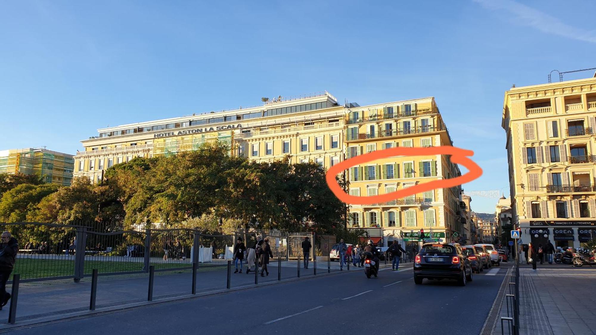 Spacious 3 Bedroom Flat Nice Center - Magnificent View-Parking Exterior photo
